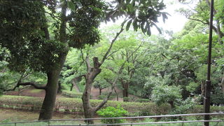 谷にある公園です