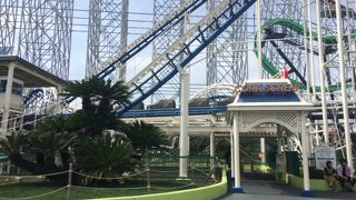 2回転するジェットコースター。