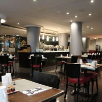 朝食会場です。