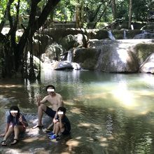 Tad Saeの滝、なかなか心地よいところです。