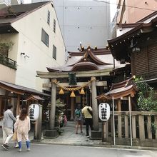 神社のほぼ全景