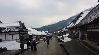 雪景色がすばらしい