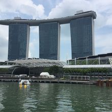  夜8時にはここからも見えるSPECTRA