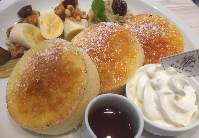 女子力の高いパンケーキ専門店