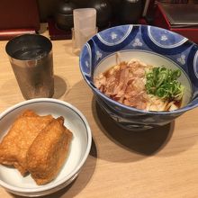 ぶっかけうどんセット