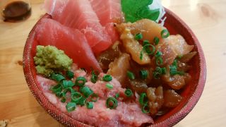 沼津港で食べたまぐろ丼