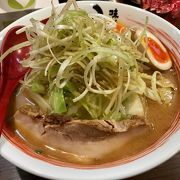 完成度の高い味噌ラーメンに驚いたな～