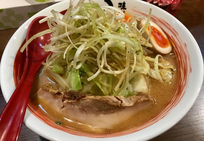 完成度の高い味噌ラーメンに驚いたな～