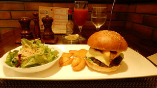 １日限定２０食の飛騨牛ハンバーガー