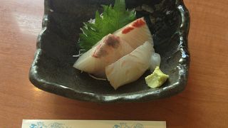 エビフライが美味しい