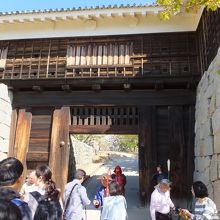 武者と記念撮影。