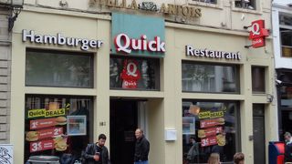 1ユーロのハンバーガー