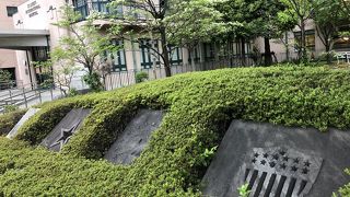 築地の旧居留地の面影を残遺構