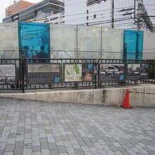 ４旧青梅街道付近の説明板全体