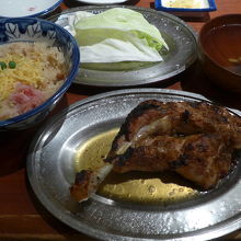 とりめしも出てきました　美味しそうです