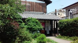 住宅街の中にあって入り口がわかりずらかった。