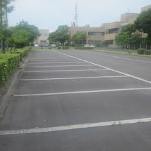 スポーツ広場用の駐車場の様子