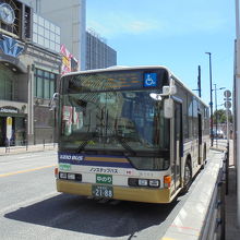 武蔵小金井からは小平団地行きのバスで10分ほど