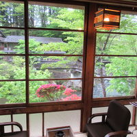 広縁からの眺望は素敵