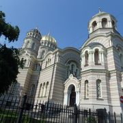 ロシア帝国時代の19世紀に建てられたロシア正教会
