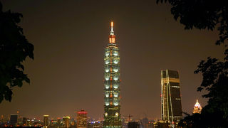 TAIPEI101の美しい夜景を見るなら象山展望台