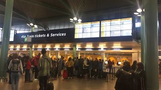 空港に直結していて便利