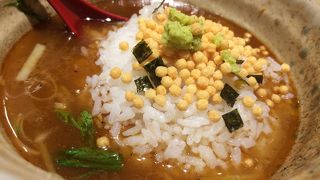 〆の茶漬けが美味い！