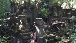 【ベン メーリア(Beng Mealea)】崩れたまま。。。の遺跡