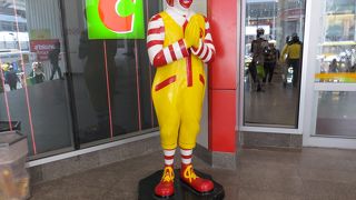 大きなスーパー