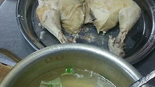 鶏の水炊き定食