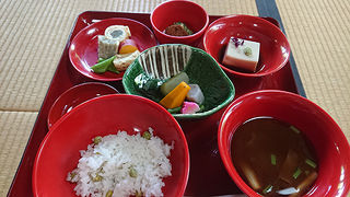 坐禅写仏精進料理