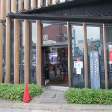 入り口の様子です。