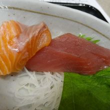 刺身はもう一種類ほしい