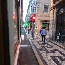 トラムからの車窓。