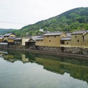 川端風景が一番の見どころ