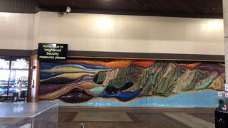 こじんまり　ゆっくり時間が流れる空港