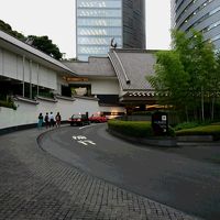 ホテルへ向かう坂道