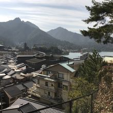 厳島神社方面の風景