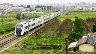 新型353系に乗車