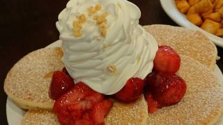 パンケーキはシェア必至！