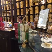 お会計レジもオシャレ