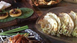 キャベツのナンプラー炒めがイチオシ