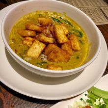 豆腐カレーちょっとスパイシー