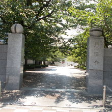 入り口の様子です。