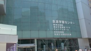 台東区生涯学習センターの中にあります。