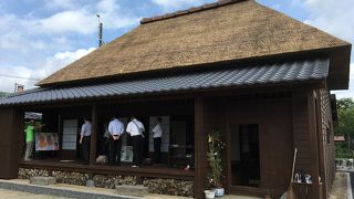 西郷さんが宿泊した建物ですが、復元です