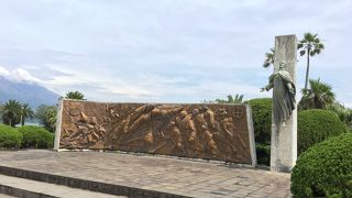 桜島がきれいに見えます