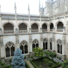 回廊の２階から見た様子です。