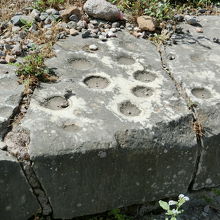 ゲームの跡がありました。