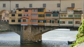 かわいらしい橋ですが、大変混雑しています。